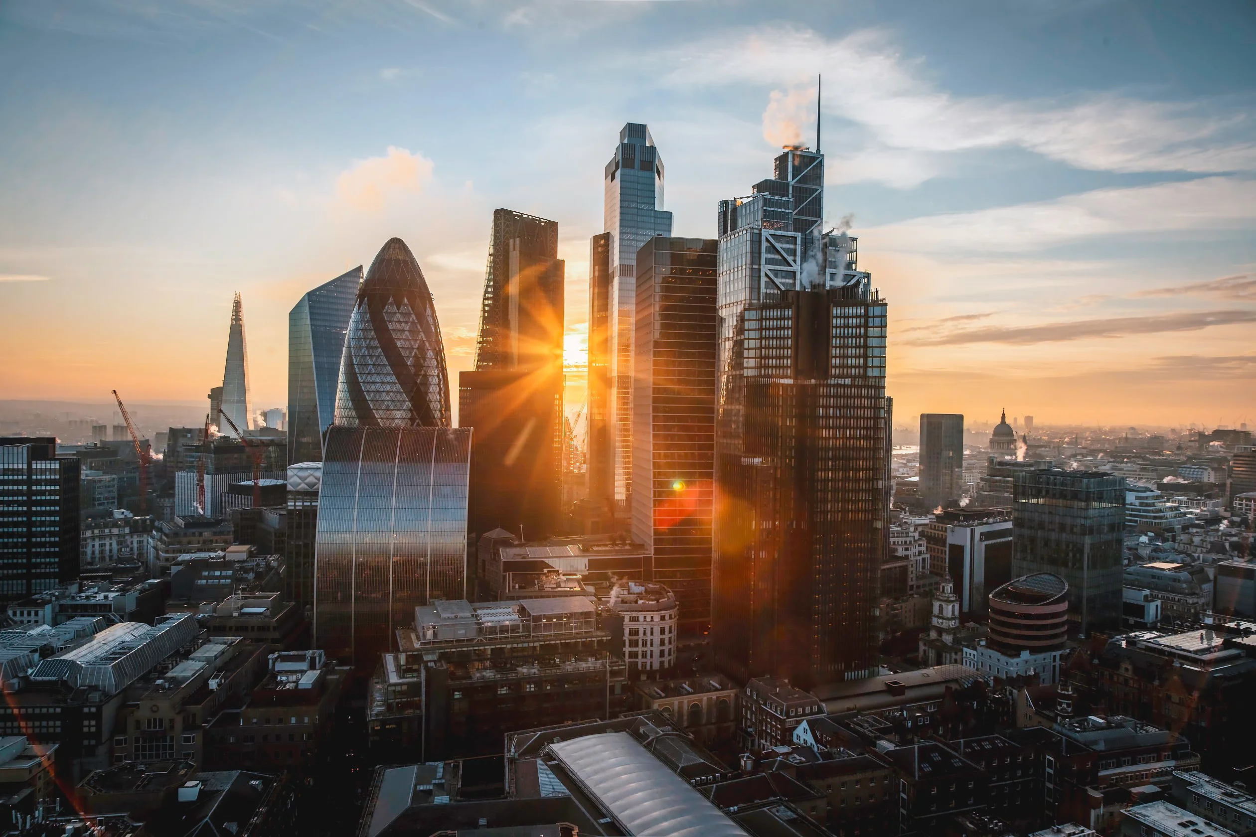 London skyline still